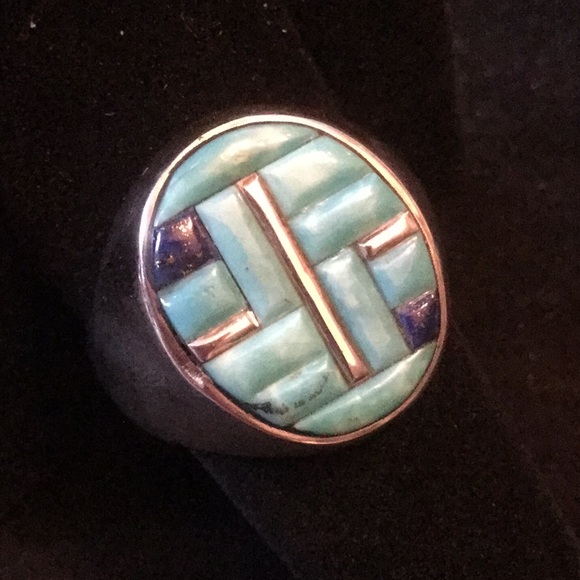 Atlanta Gem & Mineral Show Other - Gentlemen’s Genuine Turquoise Ring